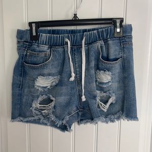 Women’s denim shorts